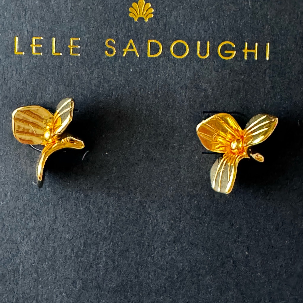 Lele Sadoughi Trillium Stud Earrings
